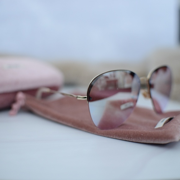 Miu Miu | Rose Frameless Sunglasses main image 5